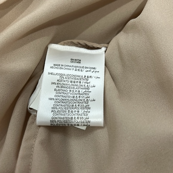 BCBG Mini Drew. Champagne and Gold Sequence. Size 4 - Picture 8 of 8